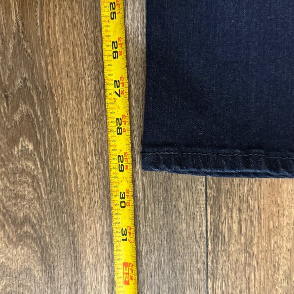 Levi's 514 Jeans Men's 34x30 Dark Wash Straight Fit Stretch Denim Red Tab - Picture 10 of 11